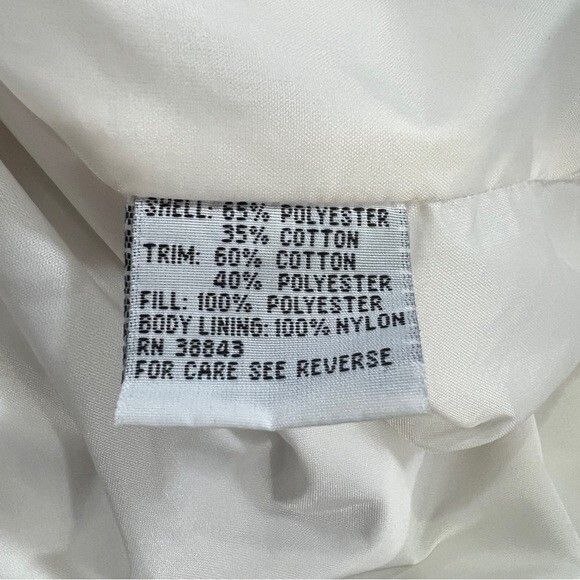 IZZI Outerwear Womens Beige and White Checkered Button Up Jacket Size Small - Picture 7 of 7